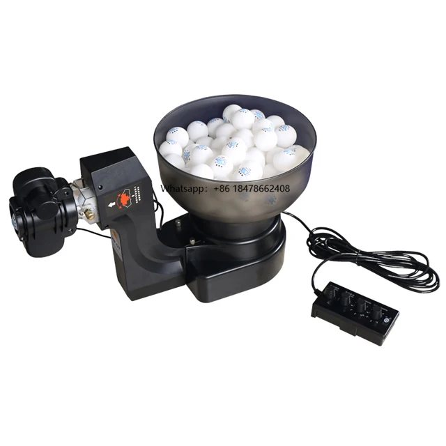 

Hui Pang HP-07 Automatic Table Tennis Ball Machine Single Person Convenient Type Practise Ball Serve