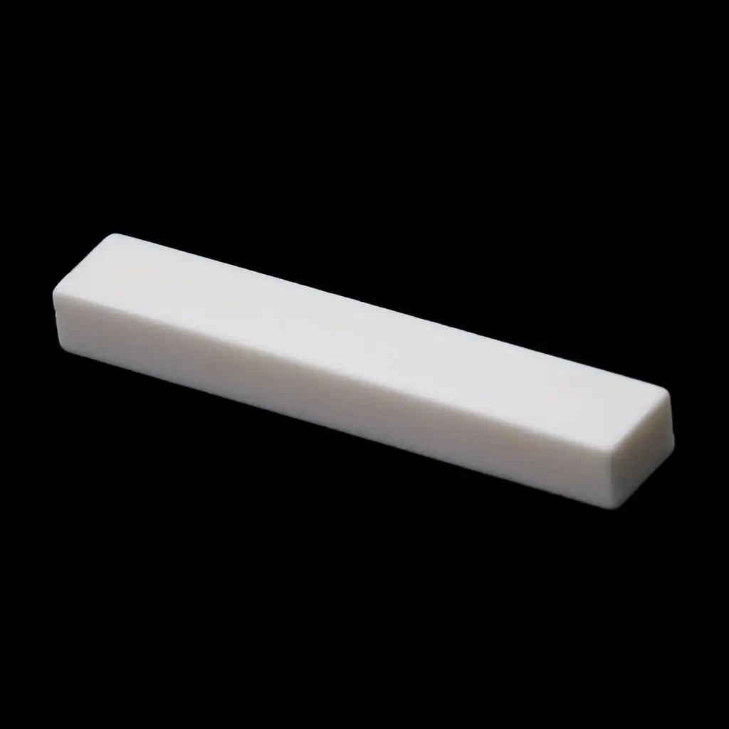 Acoustic Guitar Accessories Buffalo Bone Bridge Nut 52mm Durable Replacement Nut Musical Instrument Supplies for Guitars view 4