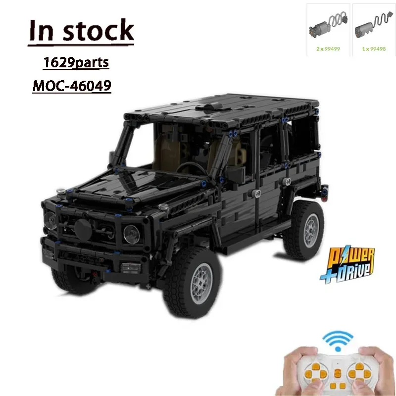 

New MOC-46049G63 RC Supercar Assembly Splicing Building Block Model 1629 Building Block Parts Boy Kids Birthday Toy Gift