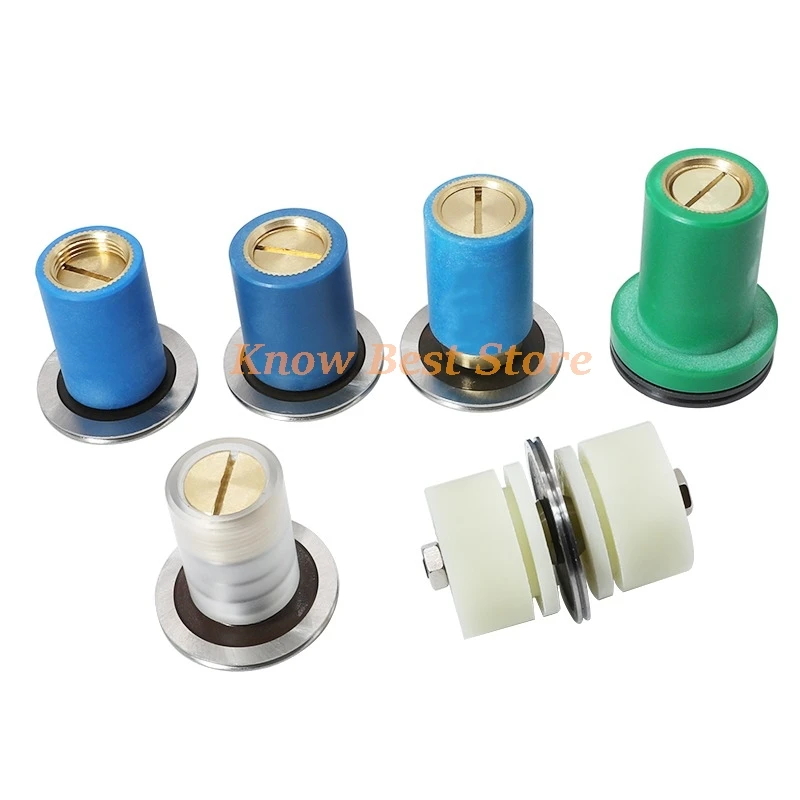 1PCS EDM Wire Cut Pulley Roller 020 OD20/OD22mm* L35 /L30mm Guide Wheel Complete Assembly Brass Seat for CNC Machine