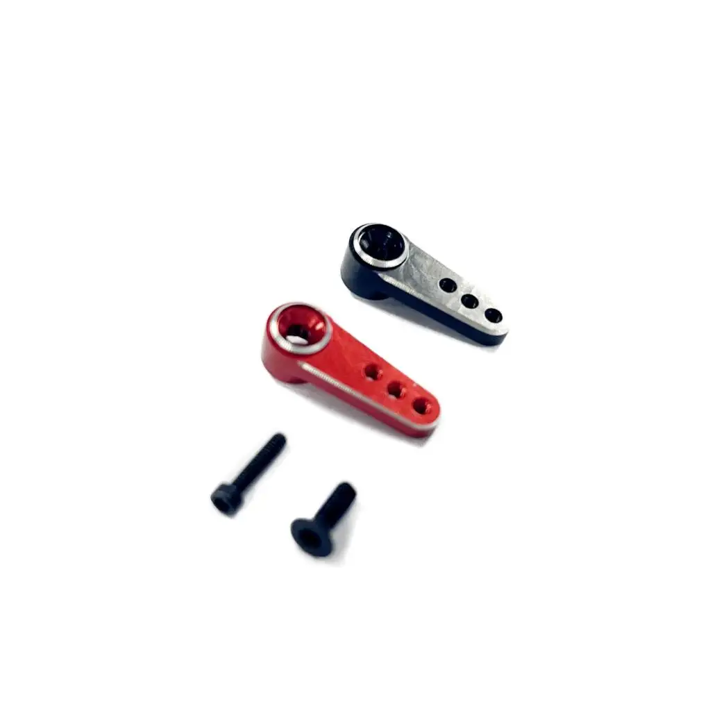 

2pcs 1/24 Servo Horn Arm RC Upgrade Part Aluminum Alloy Strong Servo Horn For SCX24 RC Car Part RC Car Accessories