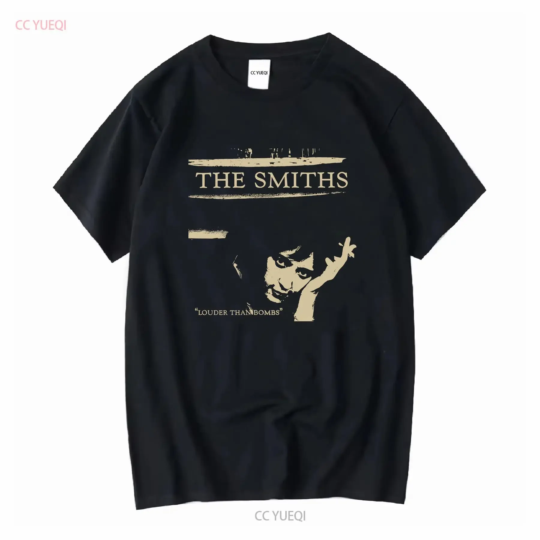 Louder than Bombs The Smiths Music Band T Shirt Reprint Size S 5XL KH0808 vintage Washed Slightly Top For Everyday Wear