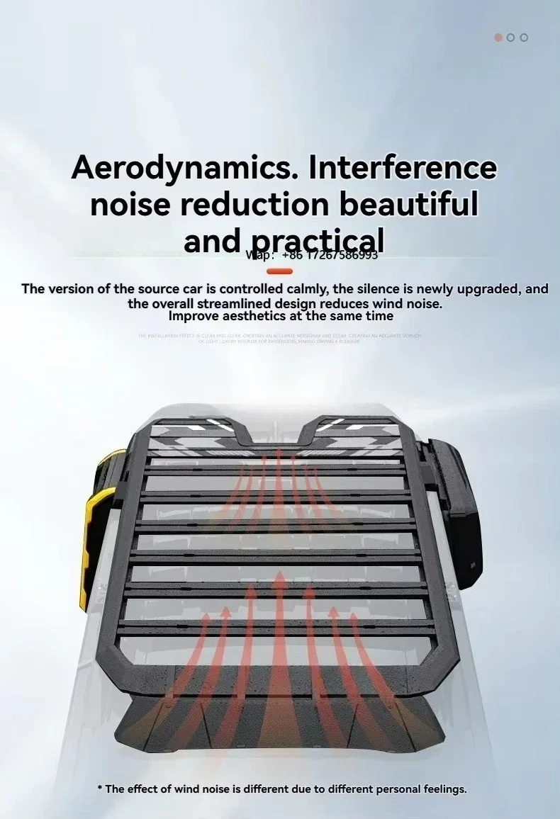 

24-25 for Haval H9 Defender Model Roof Luggage Rack Frame Extended Wind-resistant Platform