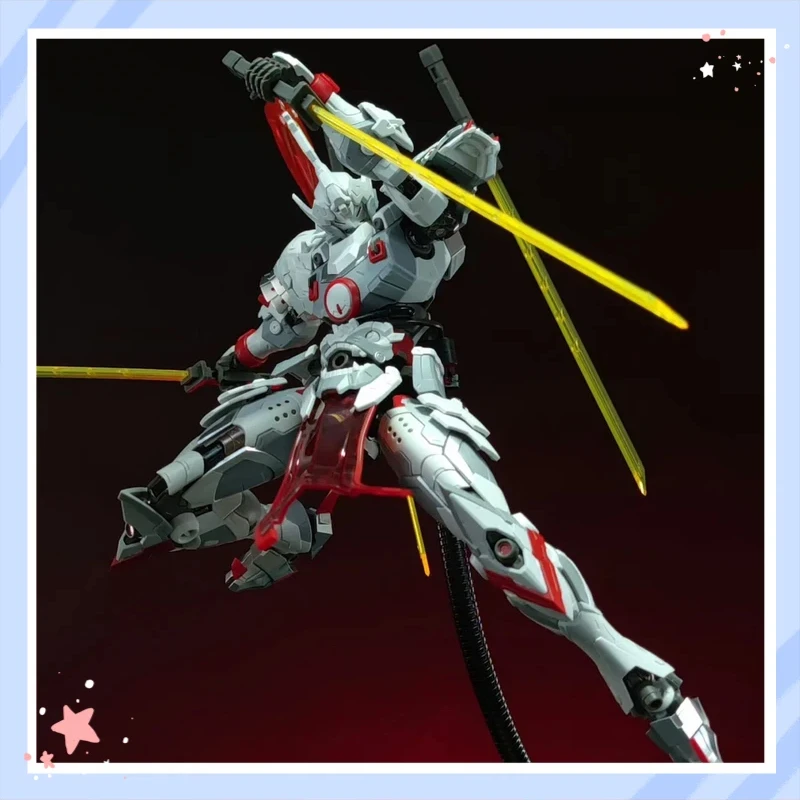 

Меха-робот Motor Nuclear MNP XH07 в сборе, модель «Меч Вэйюань» с подвижными соединениями из сплава и подставкой, в китайском стиле, для взрослых хоббистов