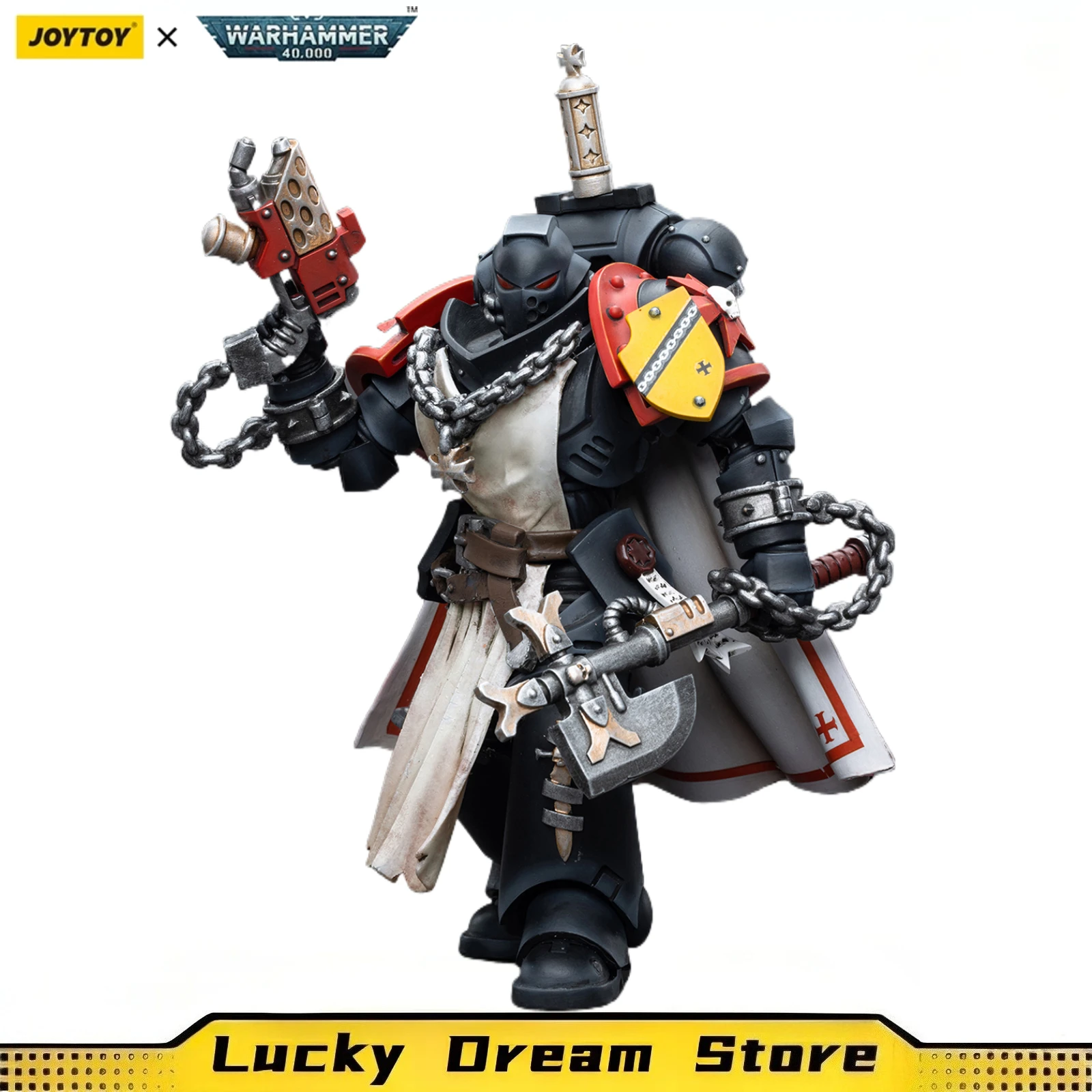 

【JOYTOY】Warhammer 40K Black Templars Модель солдата Primaris Sword Brethren Granbertus