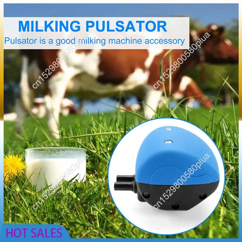 

AB31-Plastic Milking Machine Pulsator L90 Pneumatic Milk Pneumatic Pulsator For Cow Sheep Milk Machine Parts With 2 Outlets