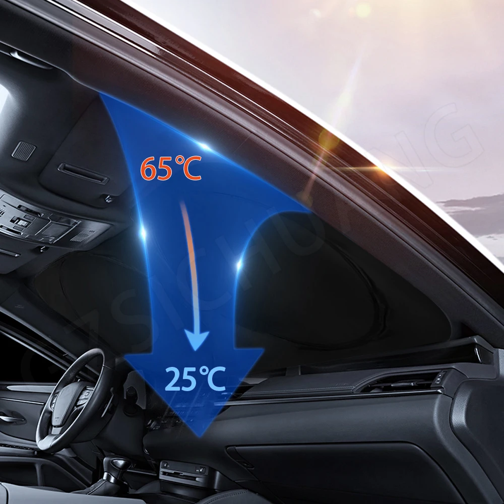 Parabrezza per Auto parasole coperture visiere Auto finestra anteriore protezione solare per Subaru Forester 2014 2015 2016-2018 accessori parasole