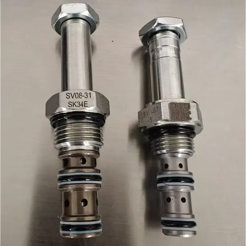 High Performance Hydraulic Solenoid Two-Way Cartridge Valve Directional Control Valve 210 Bar 10 GPM SV08-31