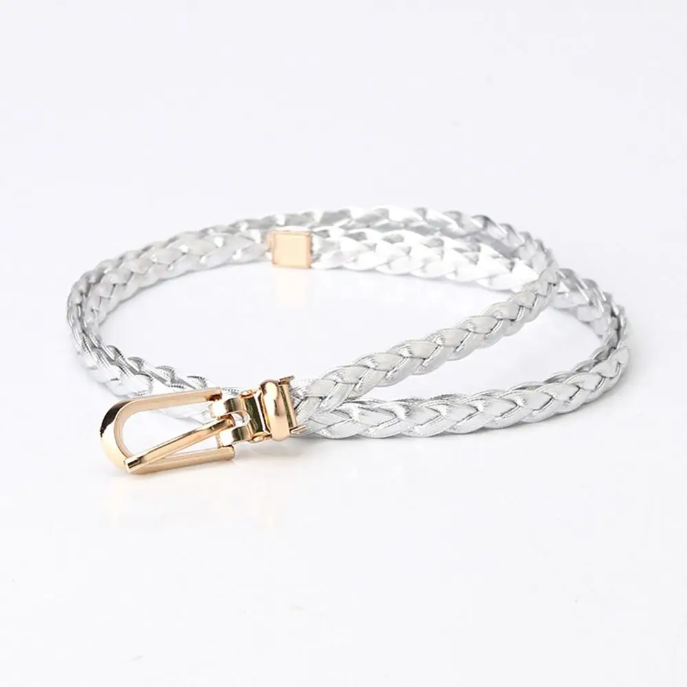 

Женское платье, тонкий узкий тканый пояс с пряжкой, плетеный пояс, женское платье, пояса