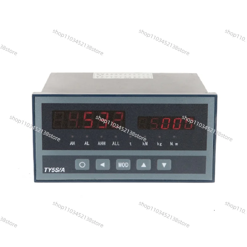 TY5S/A Type Five-position Dual-display Measurement and Control Instrument Weighing Display Instrument Relay Output