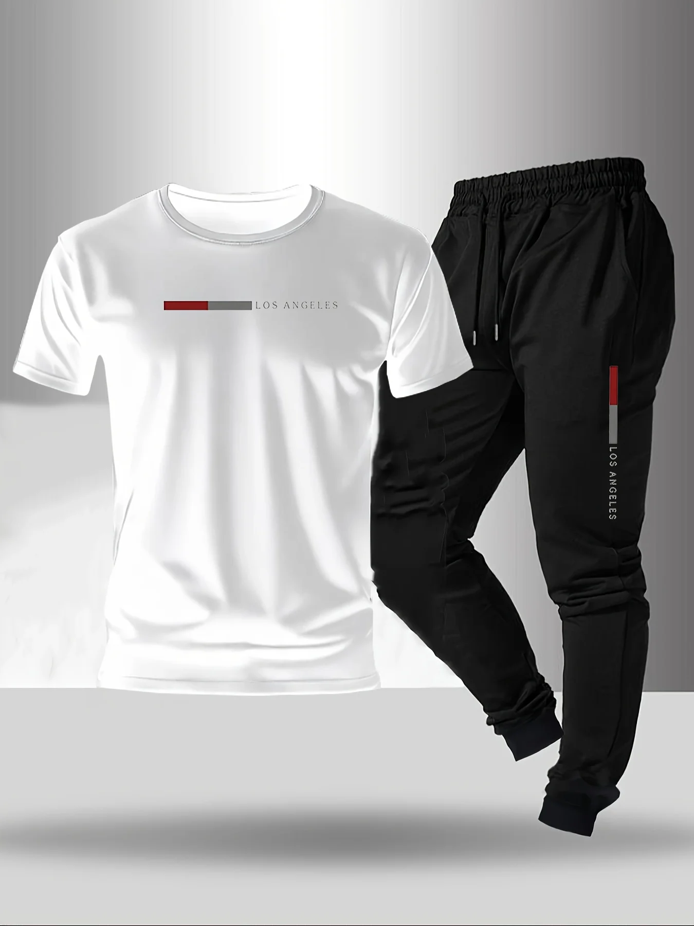 

Men's 2 Piece Summer Casual Set- Lightweight & Breathable- for Beach Trips and Outdoor Fun