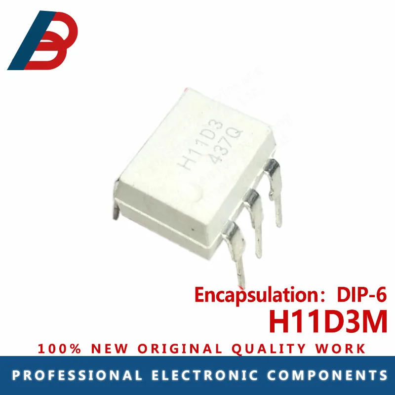 10PCS H11D3M package DIP-6 optocoupler/photocoupler transistors