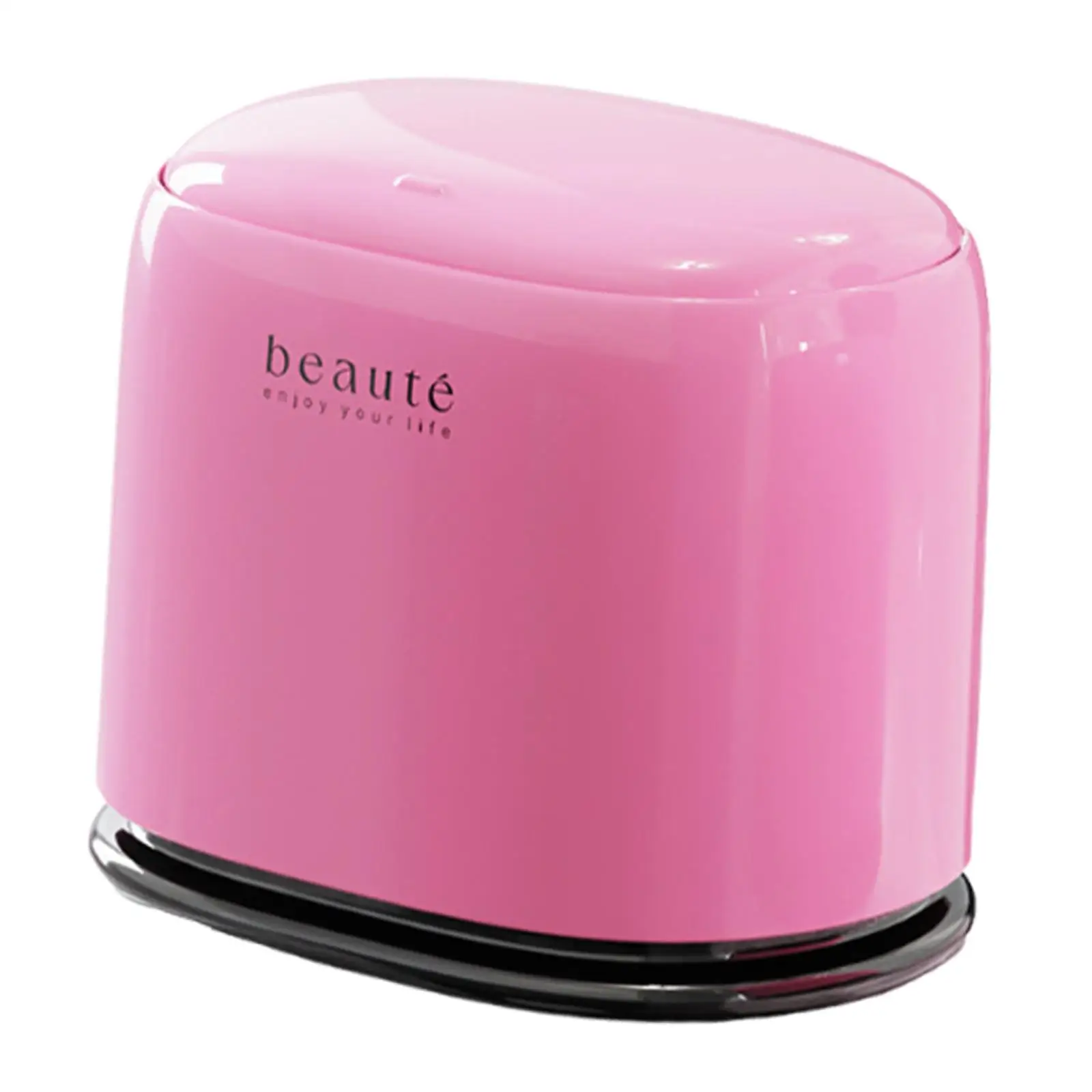 سلة مهملات سطح المكتب سلة مهملات صغيرة صندوق تخزين سلة مهملات مكتبية مع غطاء لعداد المنزل الغرور منضدية طاولة مكتبية المطبخ #4