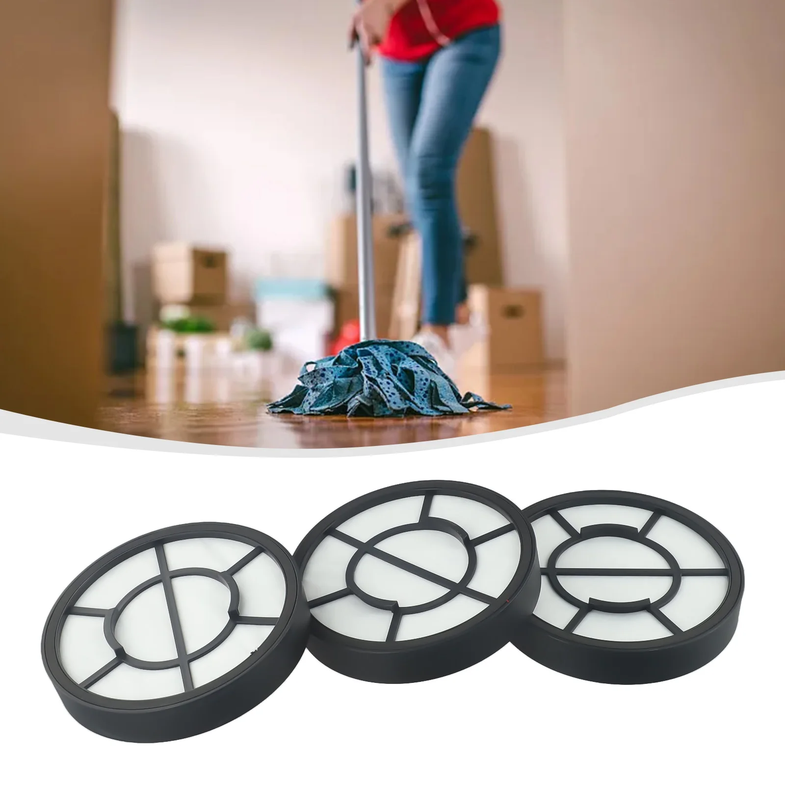 Вакуумный фильтр, фильтр, многоразовый пылесос, моющийся, 1/3 шт., детали канистры, цилиндр для Redmond RV-C335, новинка