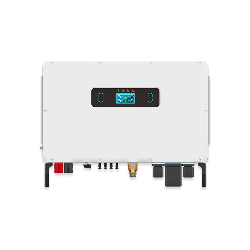 EnergyCreative Hybrid Inverter Solar Power System 30KW to 63KW 60Hz Lifepo4 Battery Three-Phase Solar Inverter AC Output