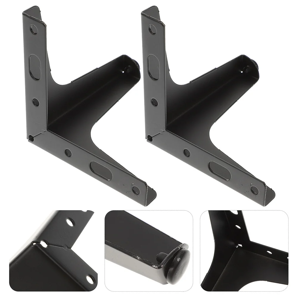 

4pcs Replacement Furniture Legs Iron Triangle Sofa Feet Metal Cabinet Leg Extenders For Couch Table Stool Dresser Support