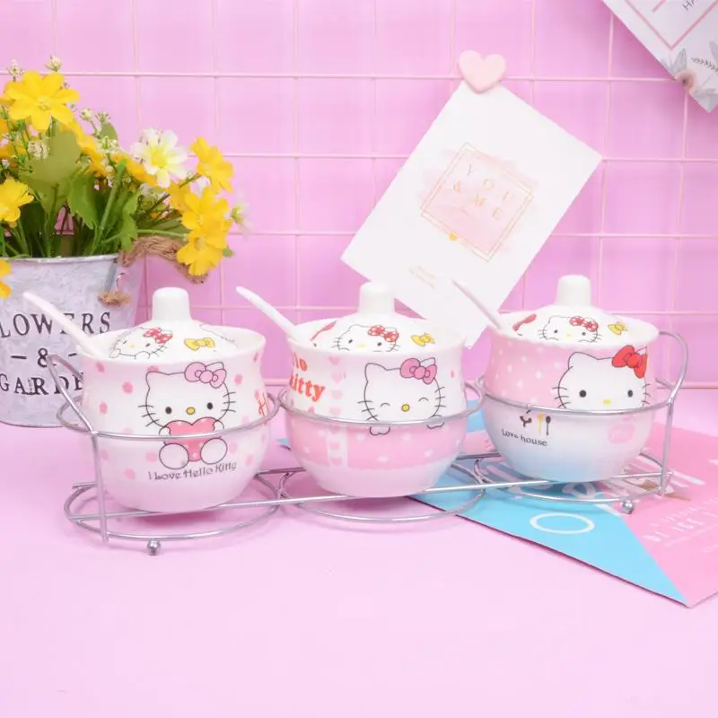 جرة توابل سيراميك من مينيسو، صندوق توابل، جرة توابل، زجاجة، جرة ملح، أدوات المطبخ #5