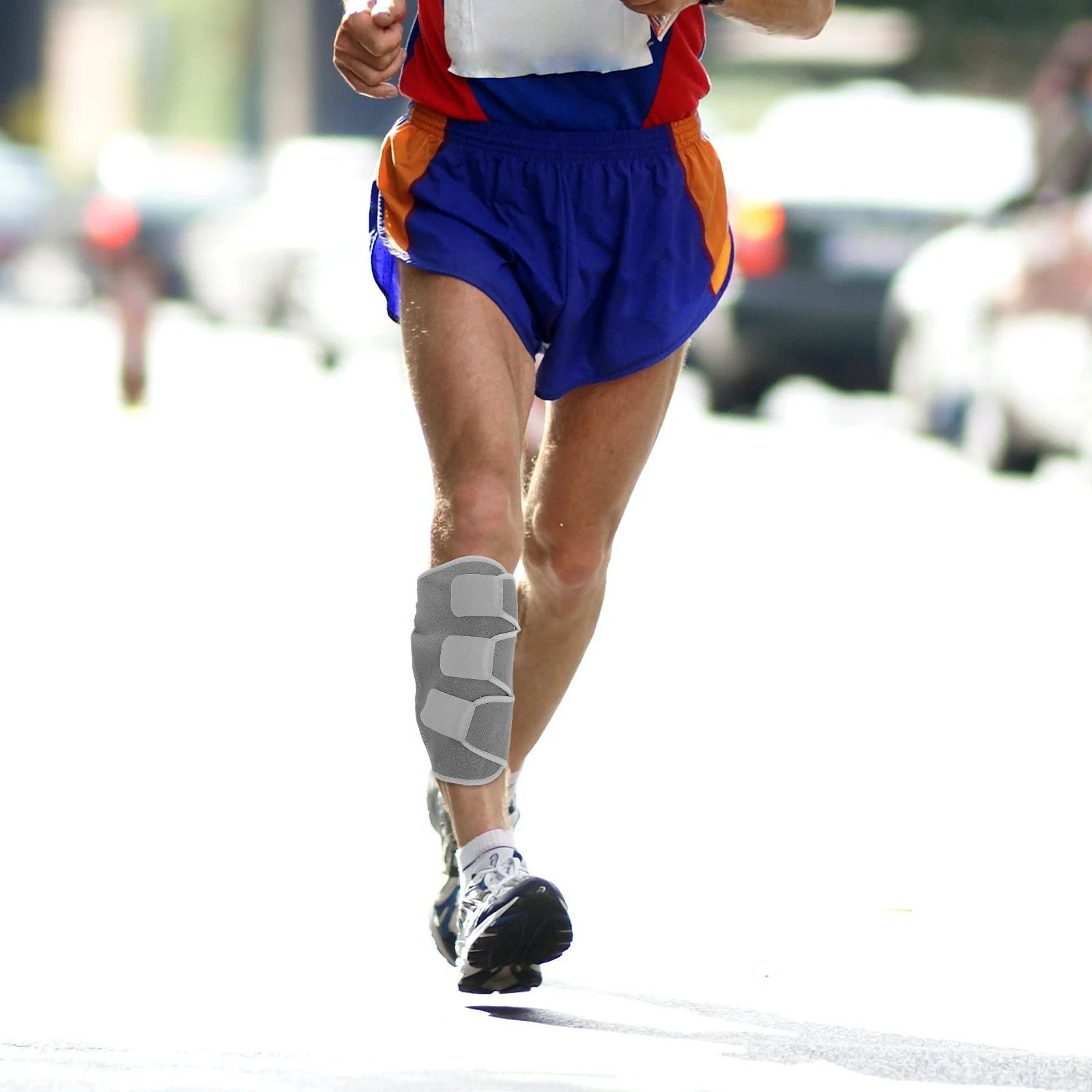 

Регулируемый ремень для поддержки голени, мягкая ткань Sbr, удобная посадка, спортивный рукав для поддержки ног, дышащая защита ног, теленка