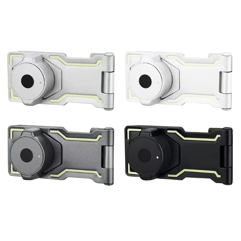 Keyless Cabinet Lock Cabinet Fingerprints Lock Twist Knob Hasp Lock for Kitchen Drawers, Cabinets, Cupboard Enduring