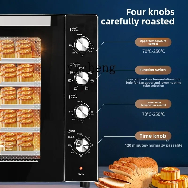 فرن كهربائي تجاري zz، فرن ذو سعة كبيرة، منزل خاص، صندوق تخمير منزلي متعدد الوظائف #4