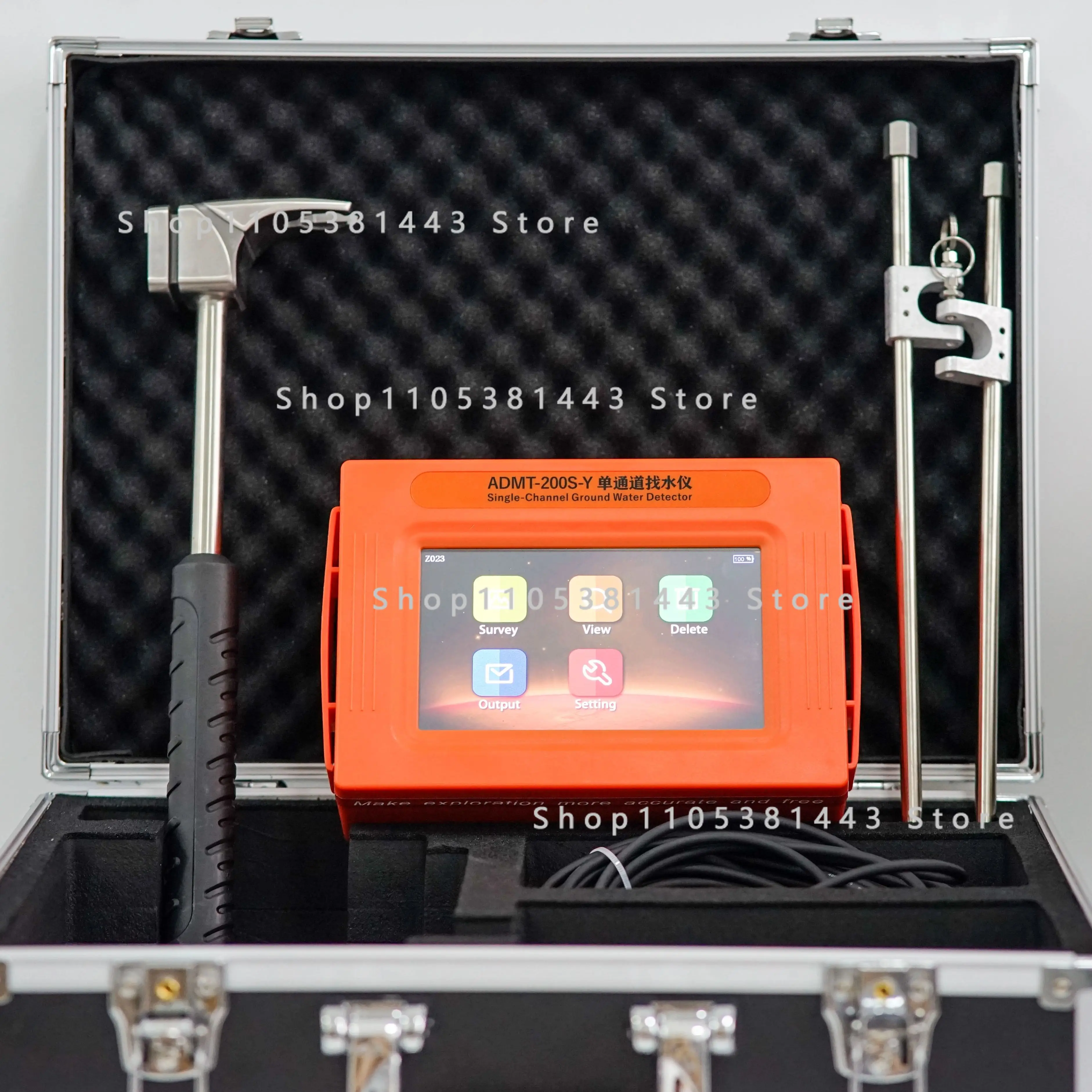 ADMT 200S Y Portable Water Finder For Underground Exploration 200m Groundwater Detector