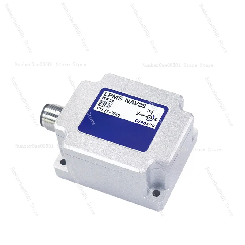 LPMS-NAV2S TTL metal waterproof high-precision heading angle sensor, gyroscope IMU attitude measurement