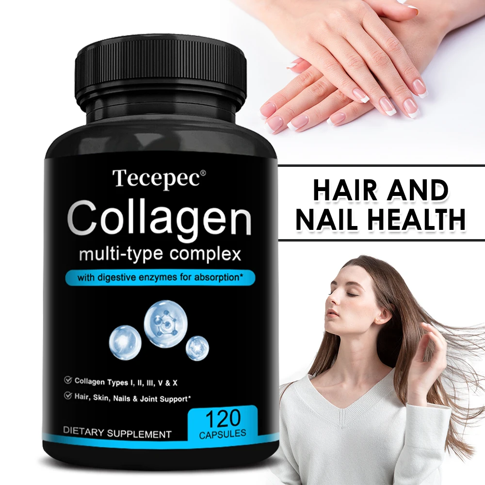 

Несколько коллагеновых комплексных капсул — волосы, кожи, ногти, кости, поддержка здоровья суставов, антиоксидант, укрепление иммунитетной системы