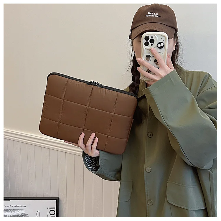 Laptop Bag 13.3,14,15,16 Inch,Sleeve Case For Macbook Air Pro M 1,2 Notebook Computer Ultrabook PC Shockproof Stylish 8858