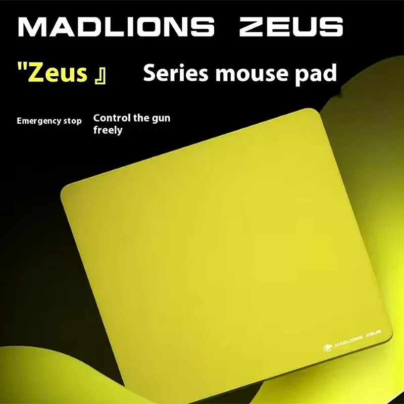 ZEUS Xsoft FPS Mousepad Esports Mechanical Keyboard PC Gaming Mouse Pad Neutral Equilibrium Gamer Accessories For MADLIONS