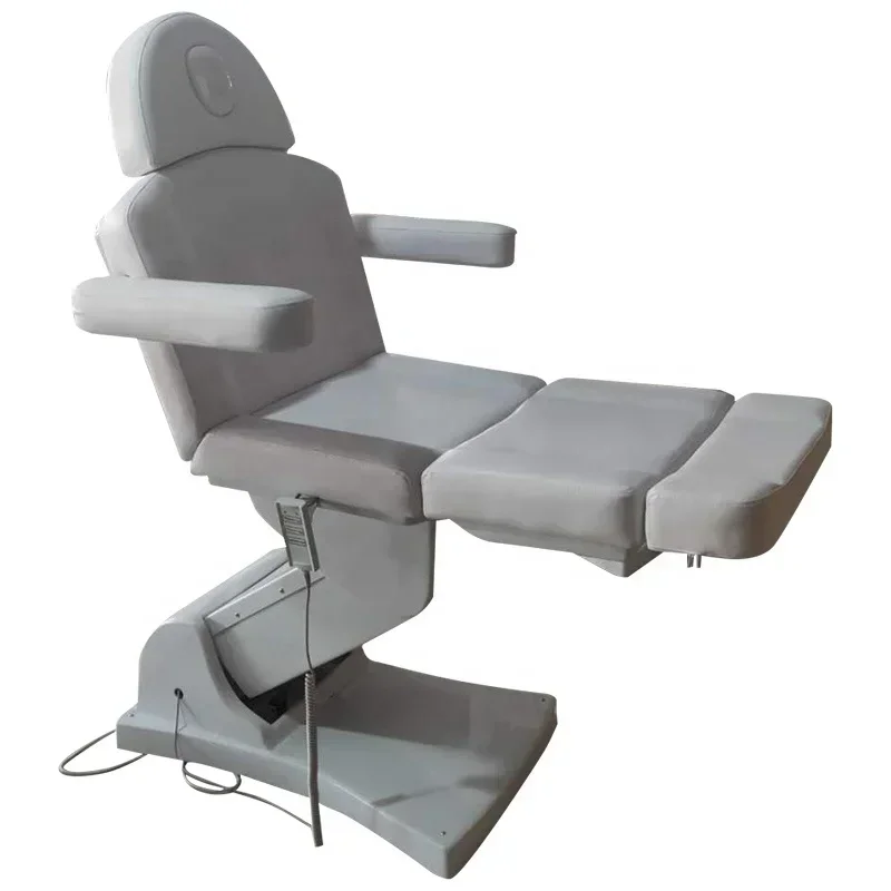 Foshan Factory Hot Sale Modern Cheap White Beauty Salon 3/4 Motor Massage Electric Beauty Bed