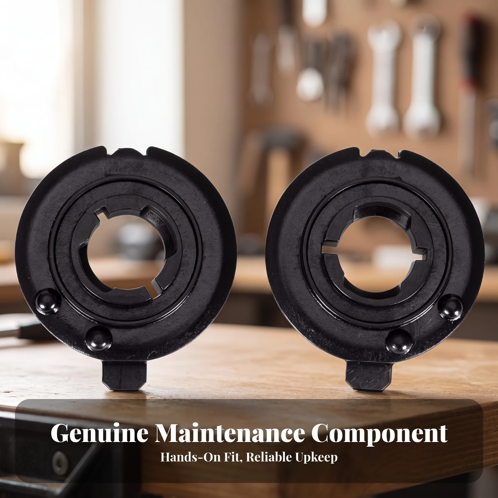 Helmet Base Mounting Rings Easy to Install Helmet Base Plates Hardware Molded Plastic Long Service Life for Motorcycle Riders view 3