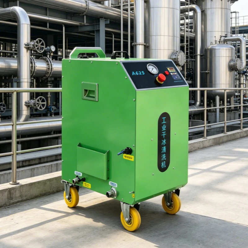 Multi-Functional Dry Ice Cleaner for Cars, Tools and Home Use. Tackles Stubborn Grime Without Abrasion or Damage.