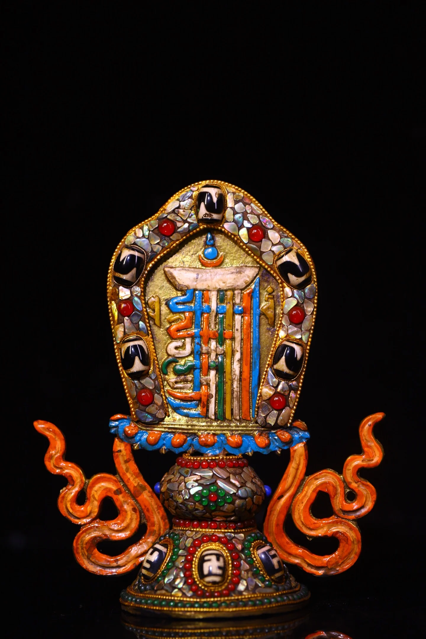 6"Old Purple Bronze…