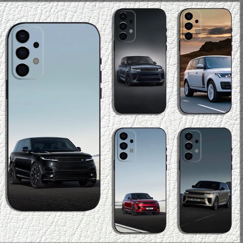 SUV Car L-Land R-Rovere Phone Case For Samsung Galaxy A13,A21s,A22,A31,A32,A52,A53,A71,A80,A91 Soft Black Shell