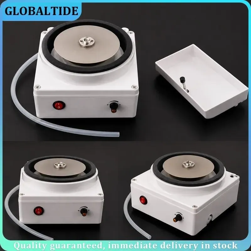 800W 48V Electric Diamond Flat Grinder Portable Water Cooled Lapidary Sharpener Wet Grinding Machine for Stone Glass Metal