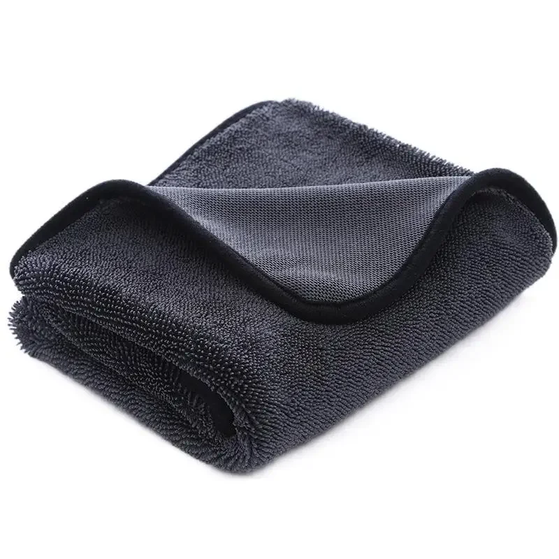 

500GSM 40/60cm Cleaning Microfiber Towel Cleaning Drying Towels Cloth For Car Windows Screen Large Super Absorbent Rag