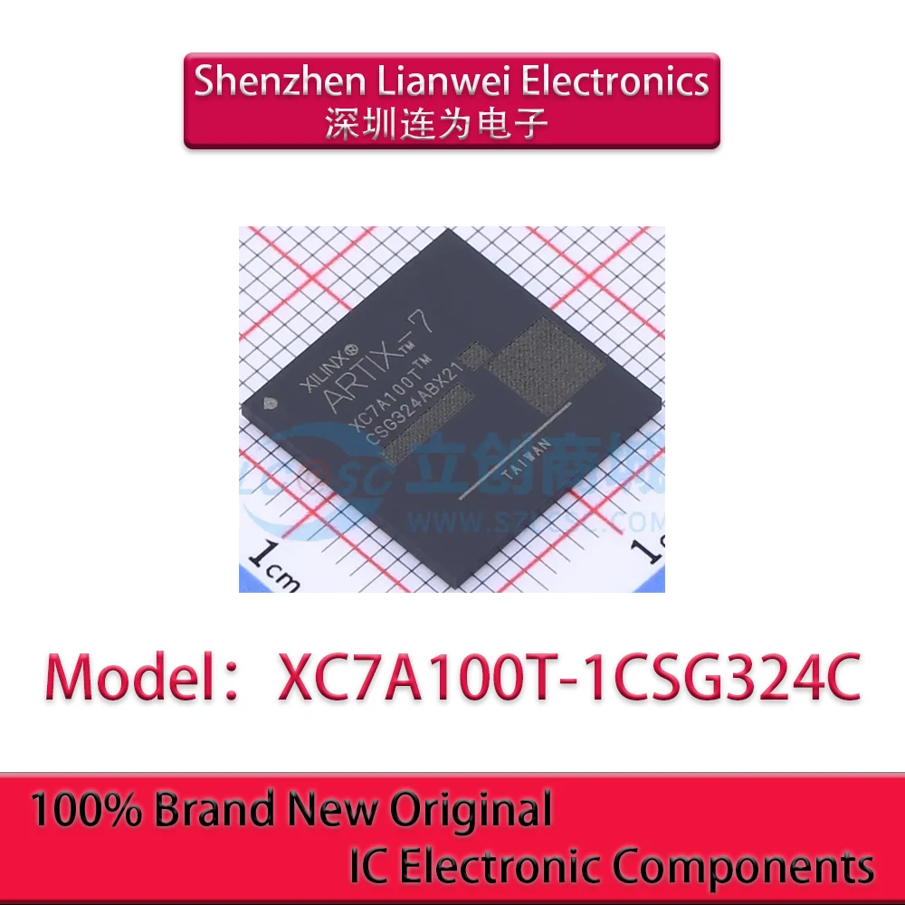 

100% New Original XC7A100T-1CSG324C XC7A100T IC Chipset CSBGA-324