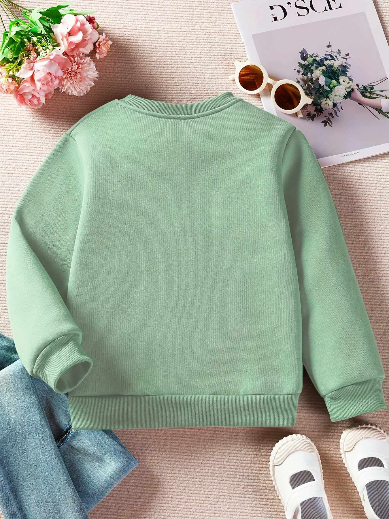 سويت شيرت بياقة دائرية عصرية جديدة للأطفال لعام 2025، نمط أسد صغير لطيف مطبوع ثلاثي الأبعاد، ملابس يومية، ملمس ناعم #3