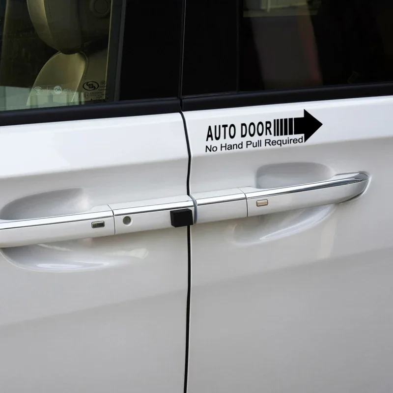 

Custom Auto Door Stickers Do Not Hand Pull Reflective Warning for Buick GL8 ES Honda Odyssey MPV Electric Door Car Sticker