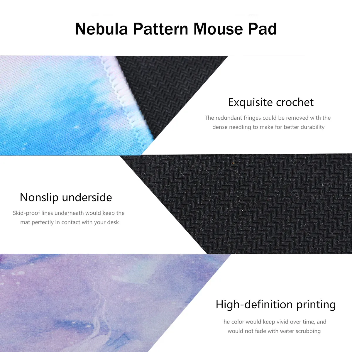 

Коврик для мыши Marble Nebula 80x30x0,2 см, модная поверхность с принтом, противоскользящее основание, идеально подходит для длительного использования, для геймеров и любителей графики.