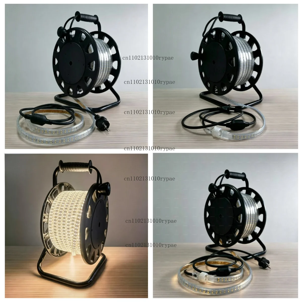 High-quality LED high-voltage light strip with wire, 230V SMD 2835 waterproof LP65