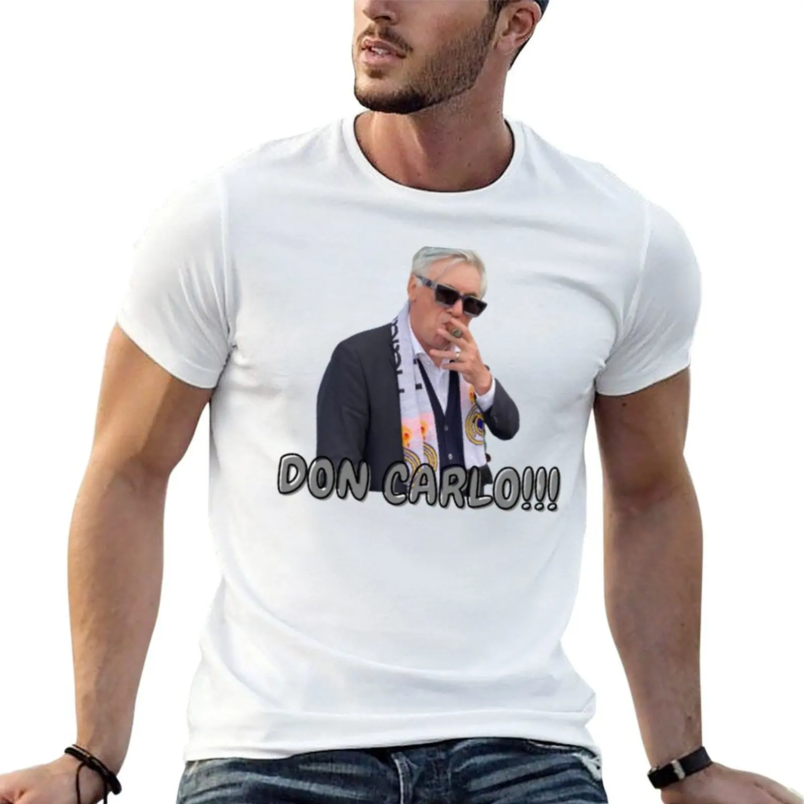 

Don Carlo Ancelotti T-Shirt man t shirt summer t shirt man plain T-Shirt