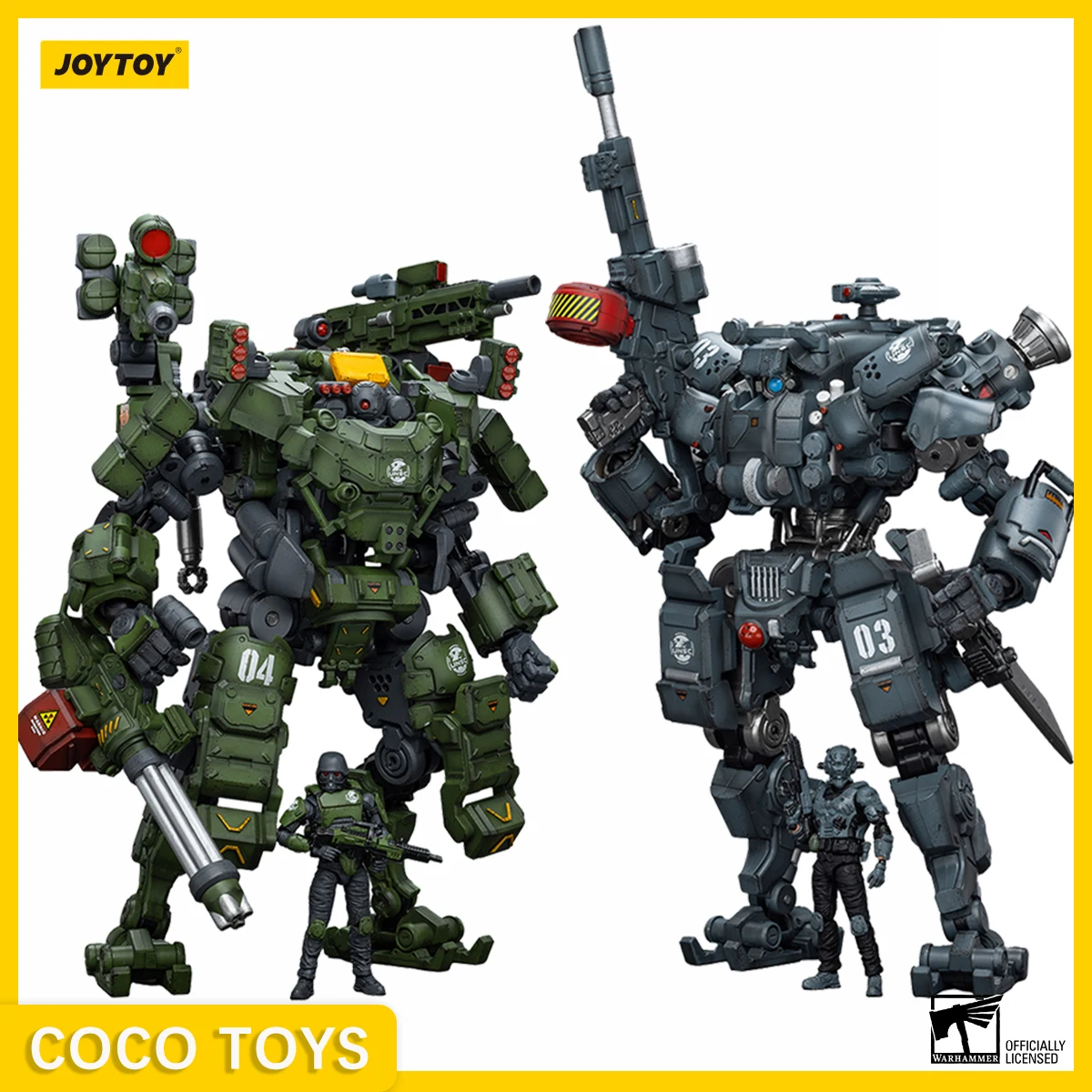 [In Stock] JOYTOY Dark Source Action Figure 1/25 God of War 86-II High Mobility Assault Mech Defense Mech Collection Model Toys