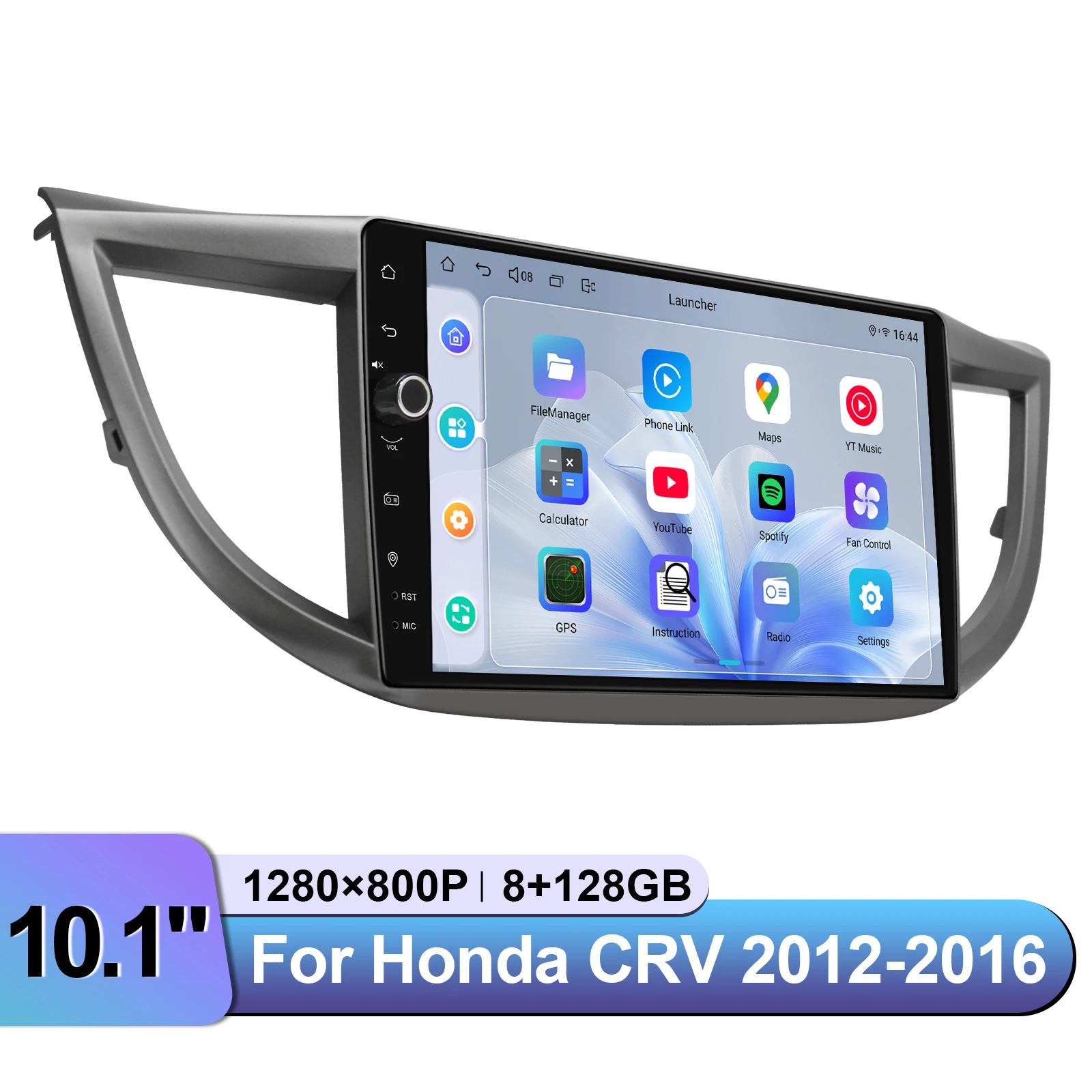 JOYING Newest Auto Android Plug And Play Car Radio Stereo 10.1”Car Video Player For Honda CRV 2012-2016 Support Factory Camera