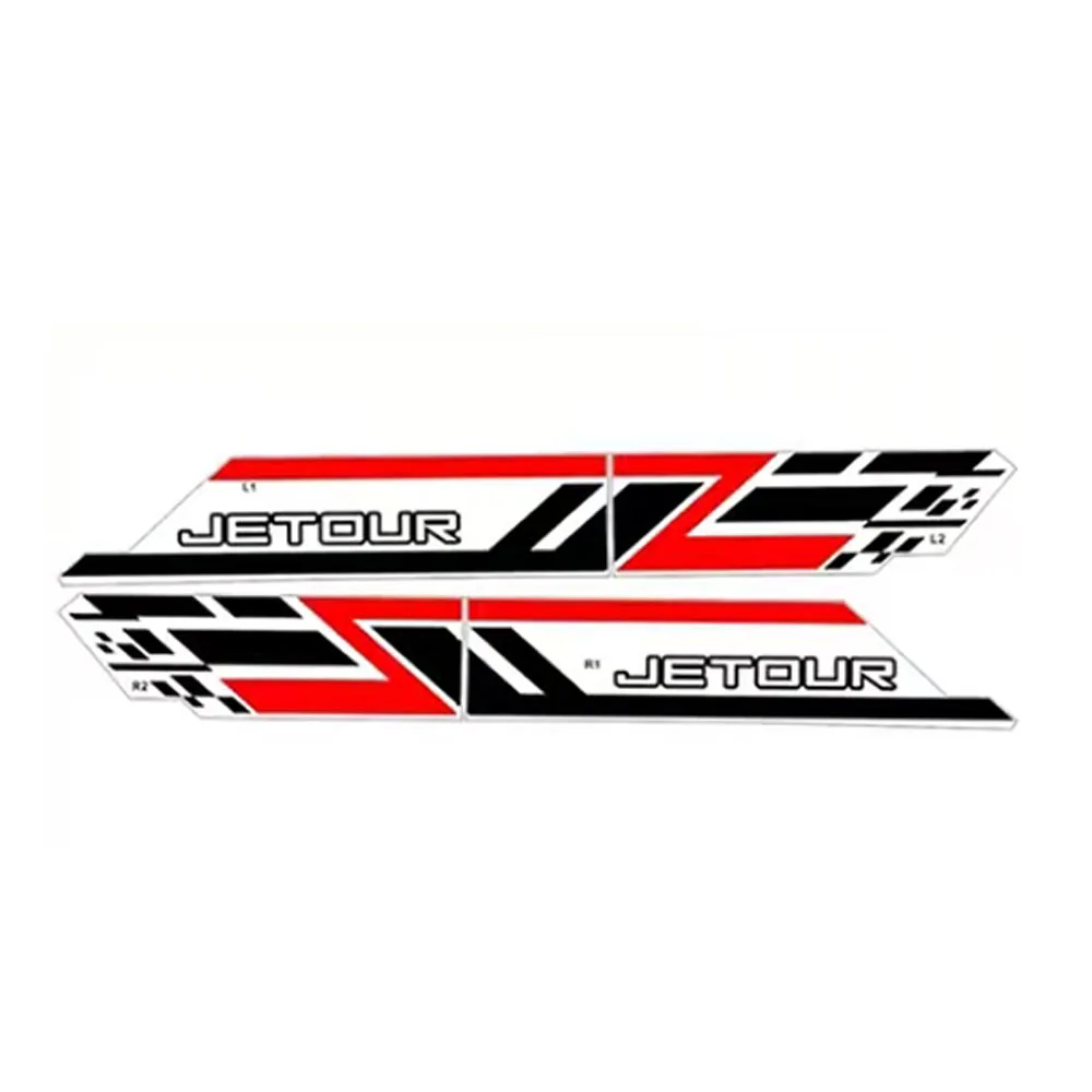 For JETOUR G700 2025 2026  Personalized Body Decal Decoration Door Color Strips Waistline Stickers Off-Road Modification