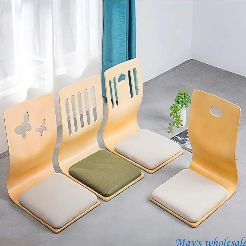 مسند ظهر مريح يدعم كرسي بلا أرجل لقراءة أريكة تتحول لسرير مع إطار من الخشب الصلب ووسادة إسفنجية عالية الكثافة 448A