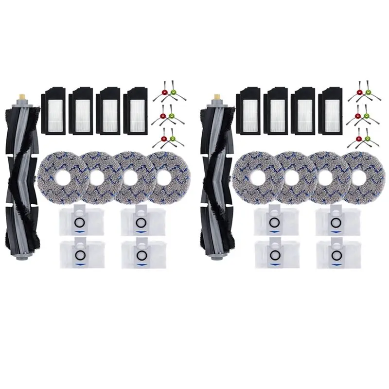 ecovacs-deebot-x1-omni-turbo-t10-t20-omni-t20-t20-max-t20-pro-ロボット掃除機用-メインブラシ、サイドブラシ、フィルター、モップパッド-2個セット-at36