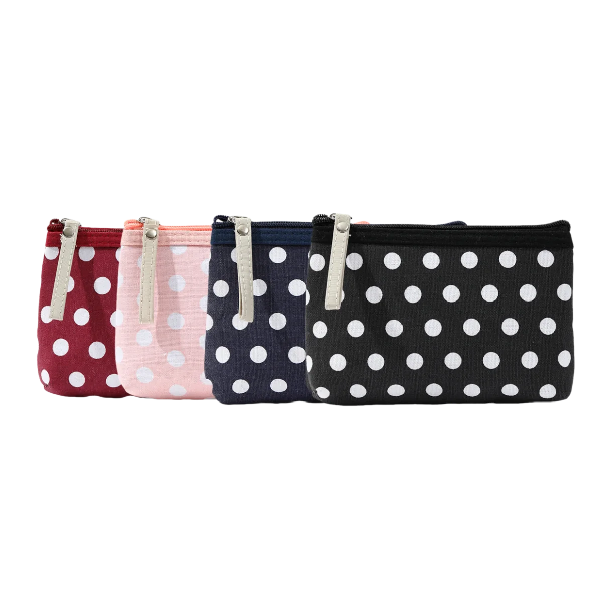 

Набор из четырех предметов из корейской ткани, маленькая косметичка, милый студенческий холщовый кошелек для монет, простой и портативный чехол для телефона