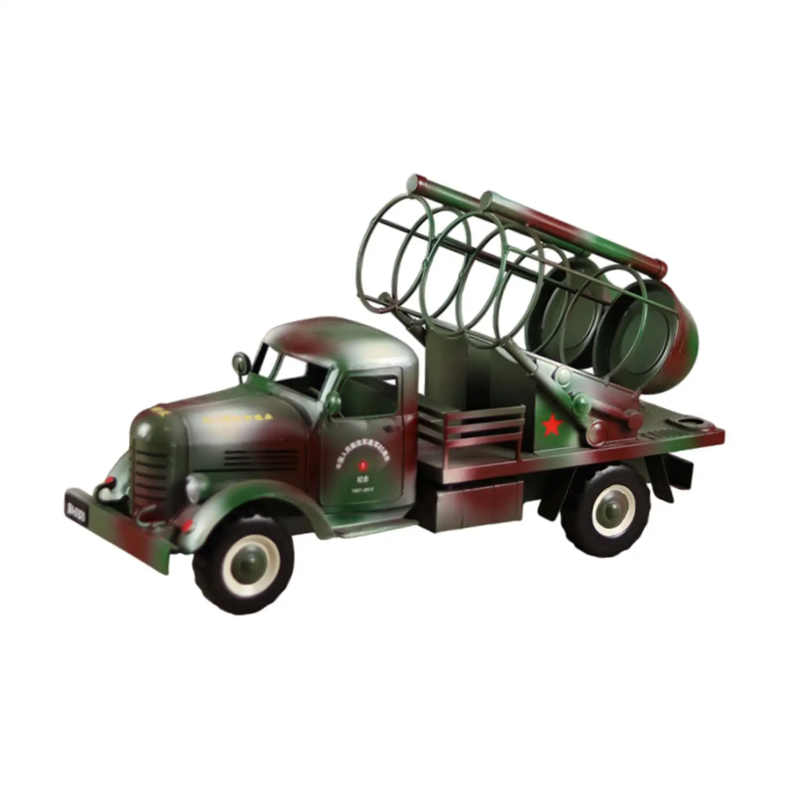 

Tabletop Wine Holder Statue Figurine Accessories Retro Design Truck Sculpture Wine Rack for Gifts Showcase Countertop Office