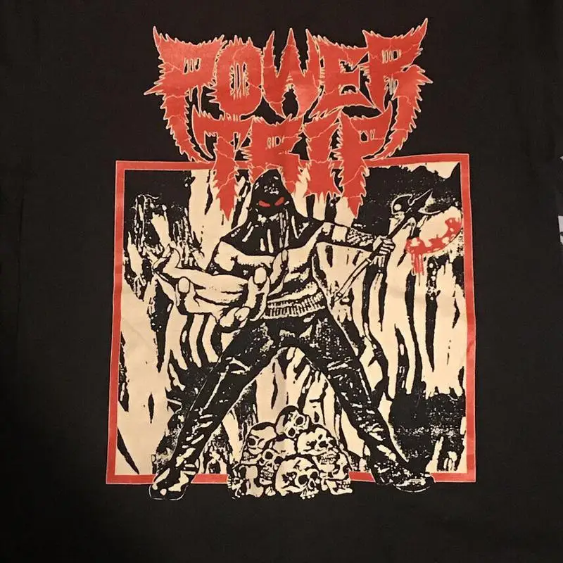 

Power trip 2017, черная футболка всех размеров S M L 5XL AH943